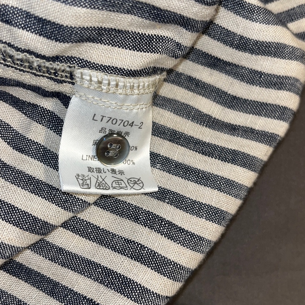 Ichi Antiquités | Linen Button-Down Shirt - Picture 8 of 9